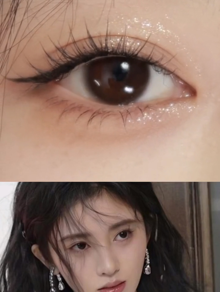 淡颜界天菜小鞠这个白开水眼妆也太美了-度小视