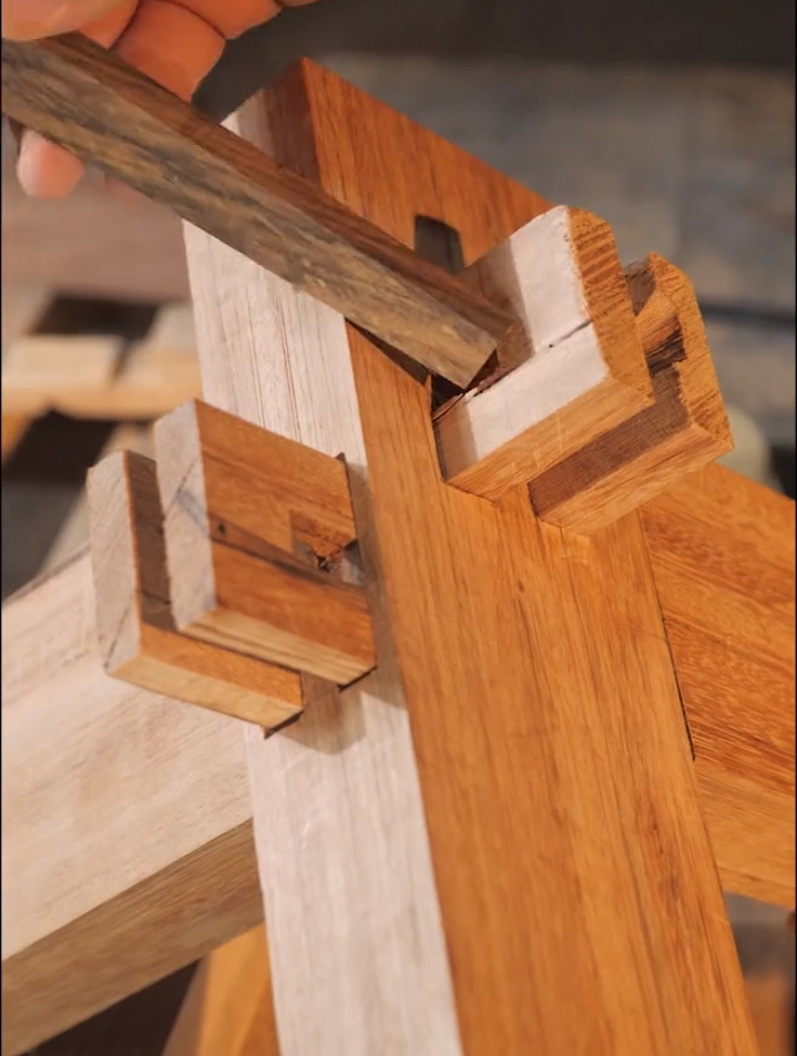 国粹"榫卯积木"走红海外:这是真正的中国功夫!榫卯结构-度小视