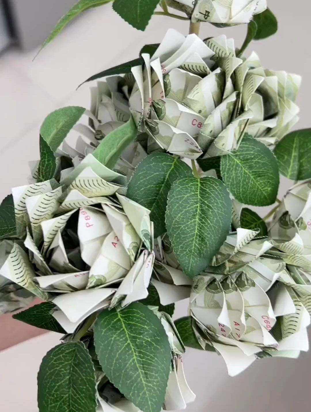 花束:手工礼物花束,有钱花花束-度小视