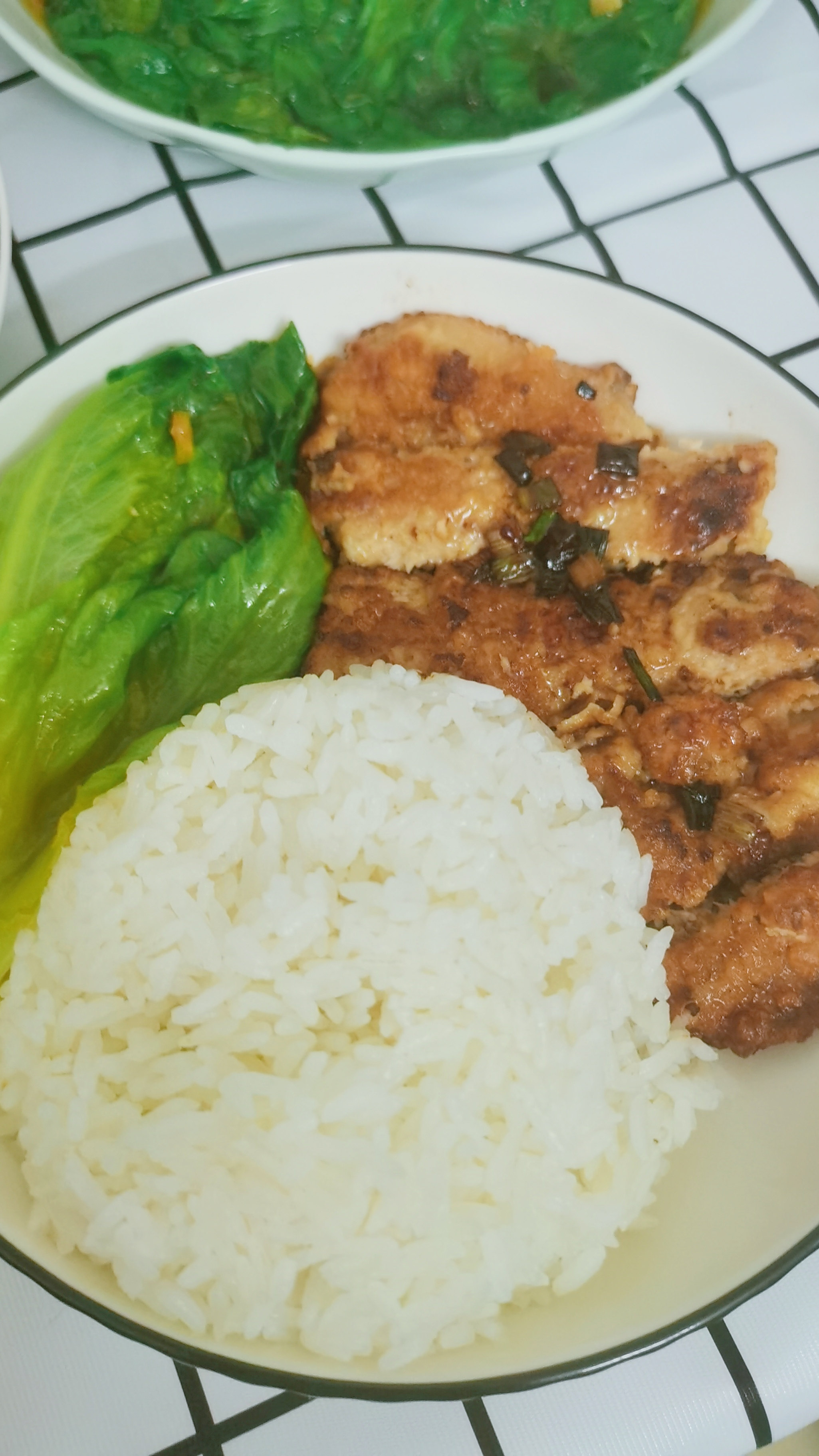 百吃不腻的猪排饭,跟着网上自己做也是超好吃