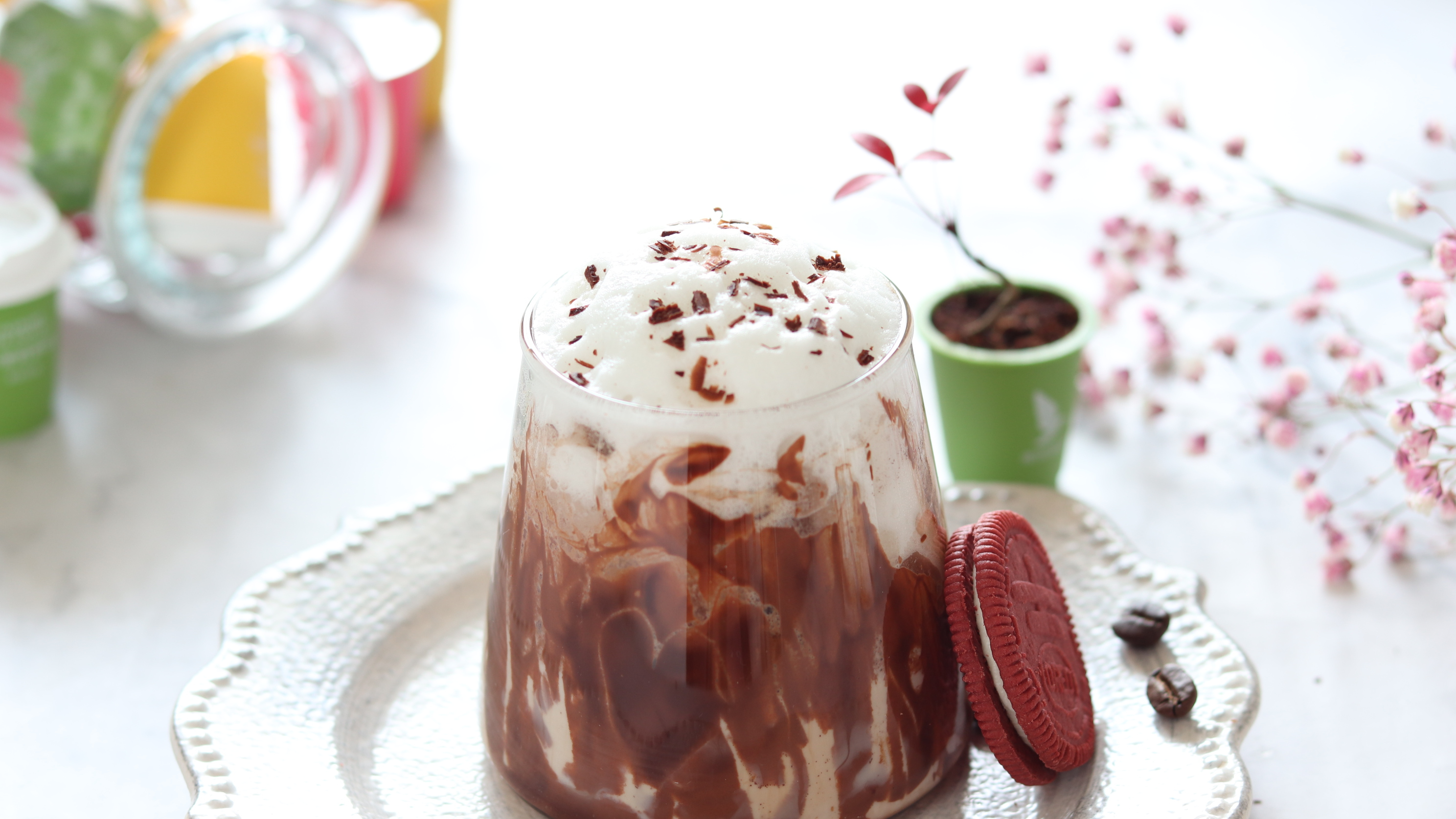 教你做简单下午茶,萌泡泡脏脏咖啡,制作简单,风味独特