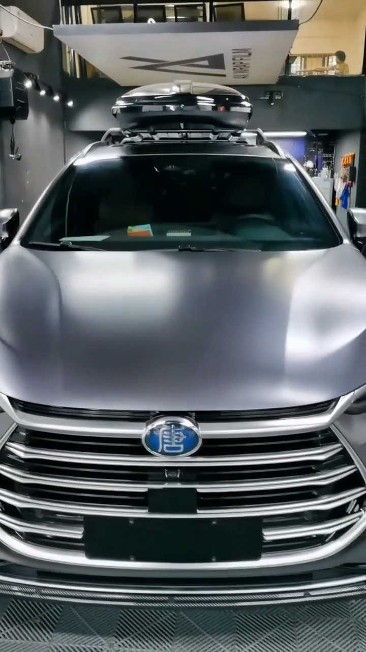 比亚迪唐,电光金属深邃灰