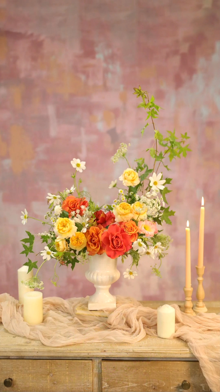 花翁插花,巴洛克风格花翁-超赞的神仙颜值花翁