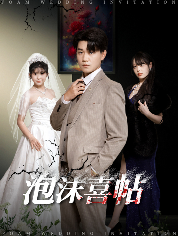 泡沫喜帖封面图
