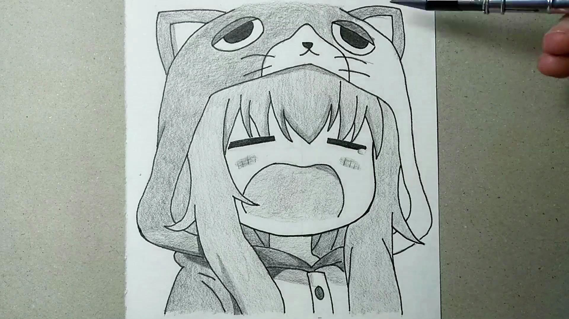 怎么画动漫人物女生?今天教你画可爱的动漫妹子,收藏起来慢慢学