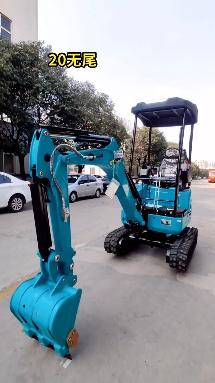 20无尾机型久保田挖掘机 微挖-度小视