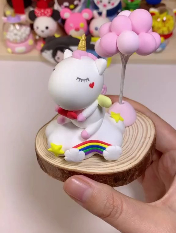 我不喜欢写文案,我只喜欢你.06 手工 粘土 独角兽-度小视