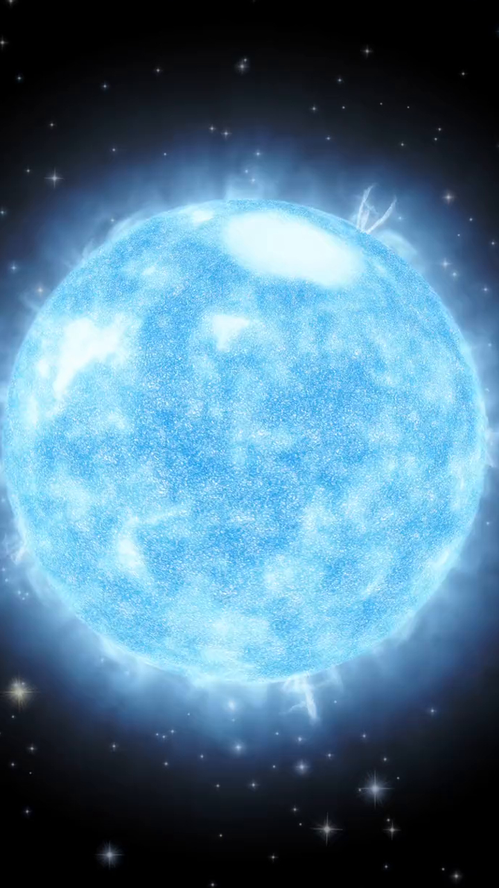 在地球的夜空中最亮的恒星是天狼星a,呈蓝色,光飞8.