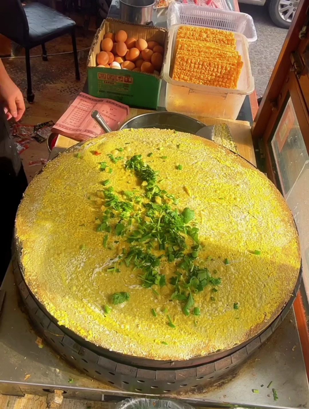 香酥掉渣的山东杂粮煎饼!