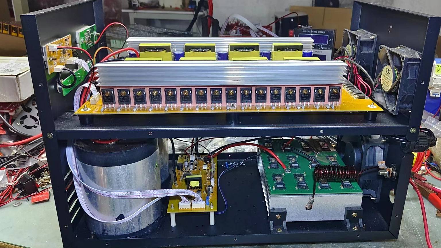 捕吸鱼秒罗非电子抓鱼用的机头捕深水吸鱼机用过来的逆变器