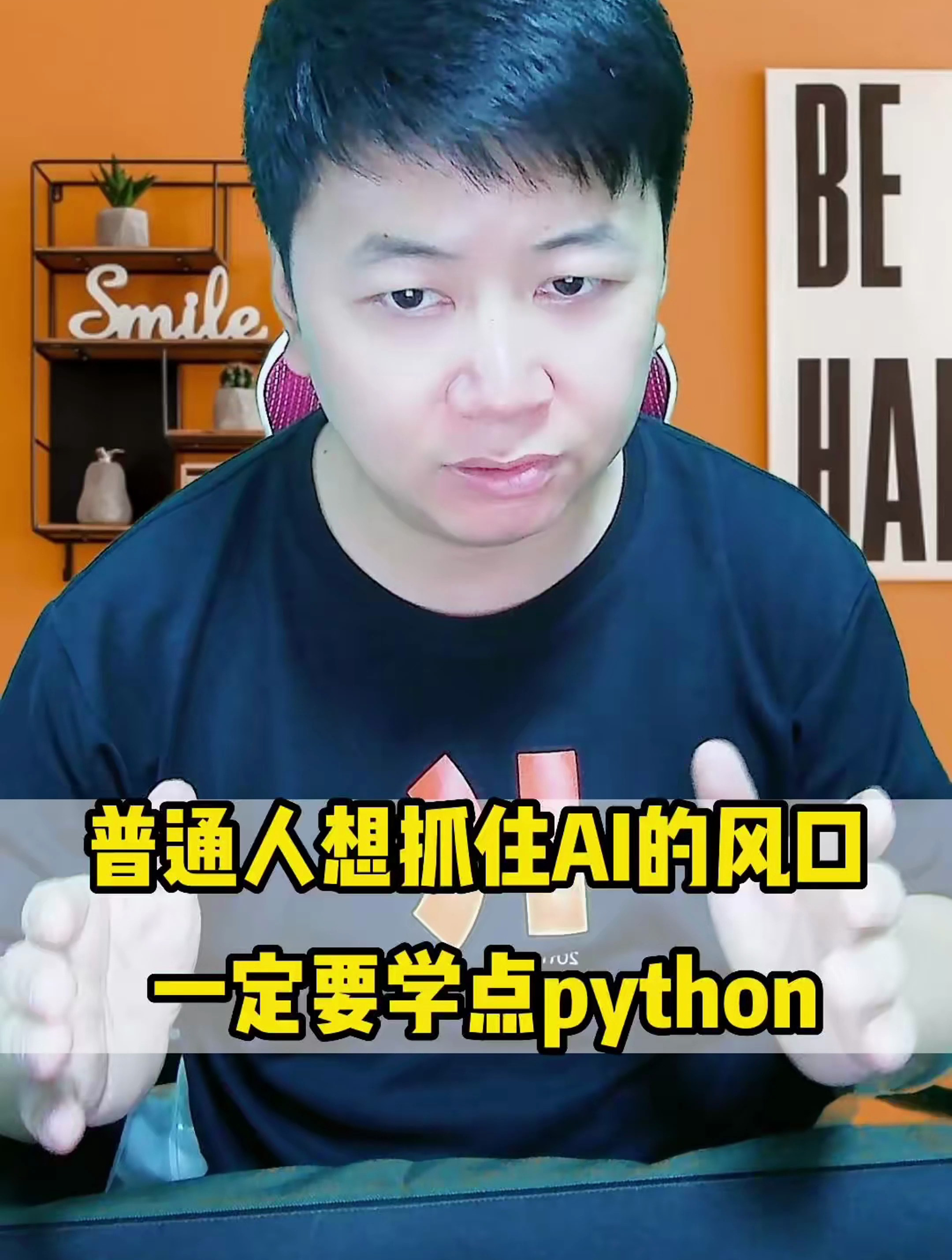 普通人想抓住ai的风口散养说年轻人一定要学点python