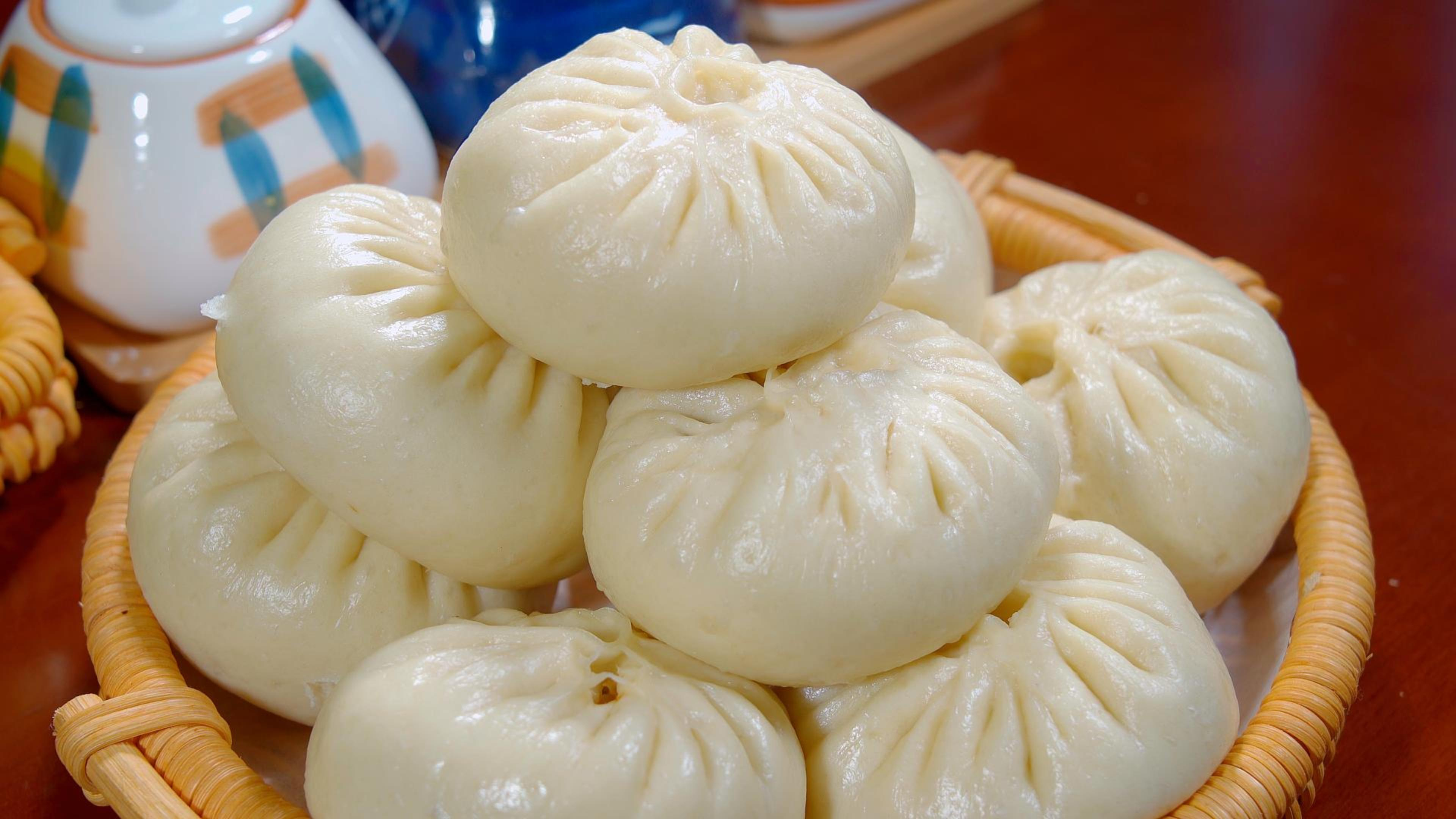 天冷宁可不吃肉，也要吃白菜包子，不用二次醒发，馅香松软不塌陷