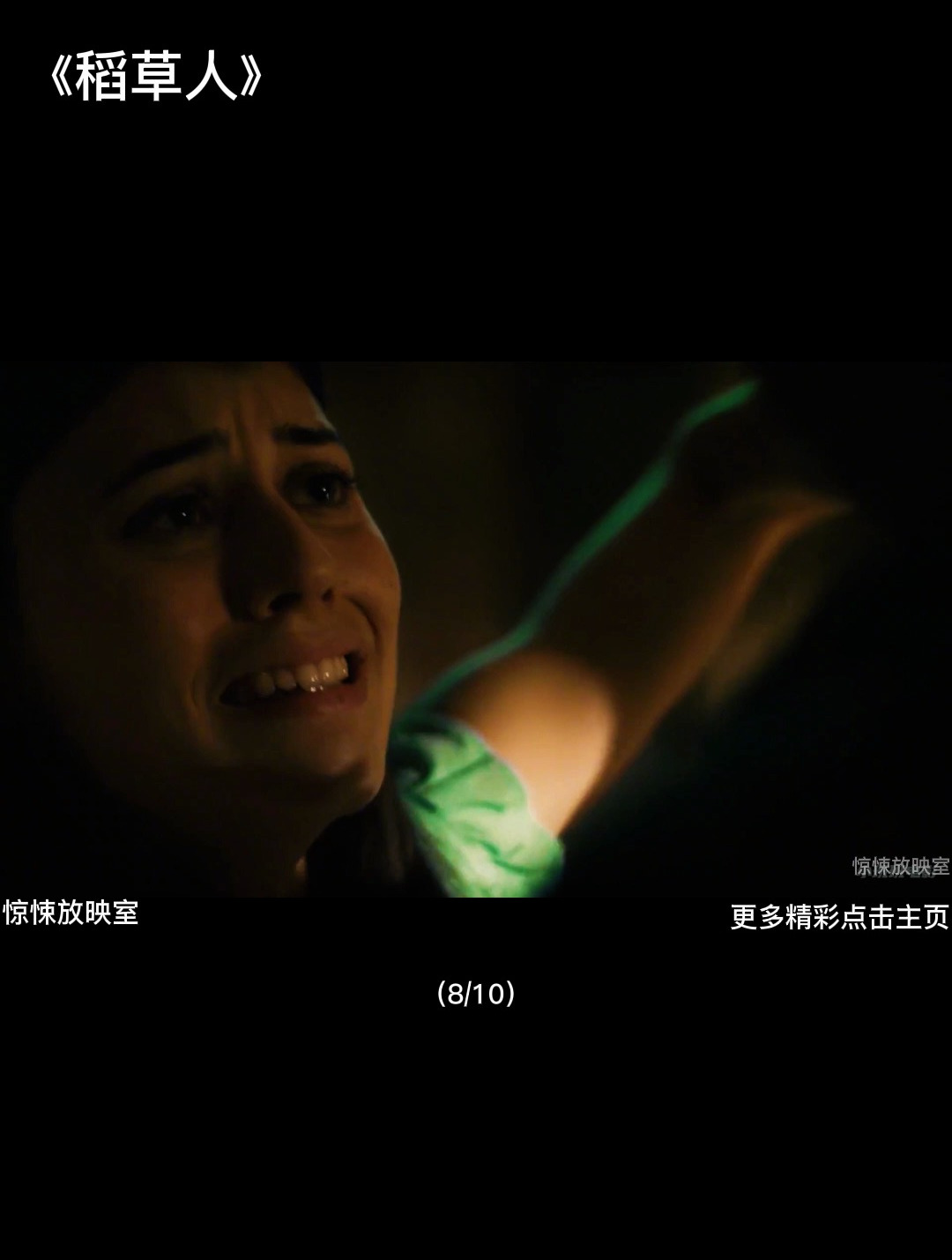 惊悚电影《稻草人》,杀人魔把人做成稻草人8-度小视