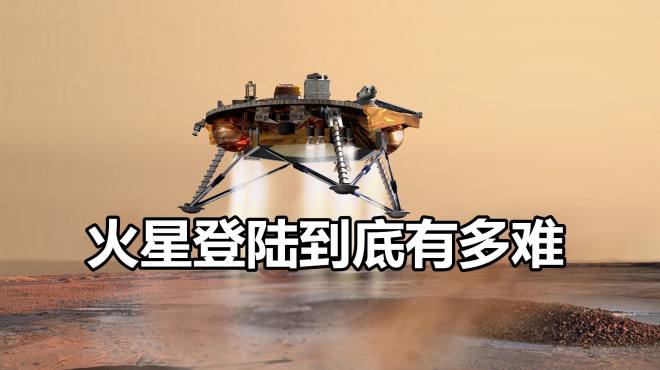 [图]解开登陆火星困难之谜，3大法宝，助力探测器成功登陆