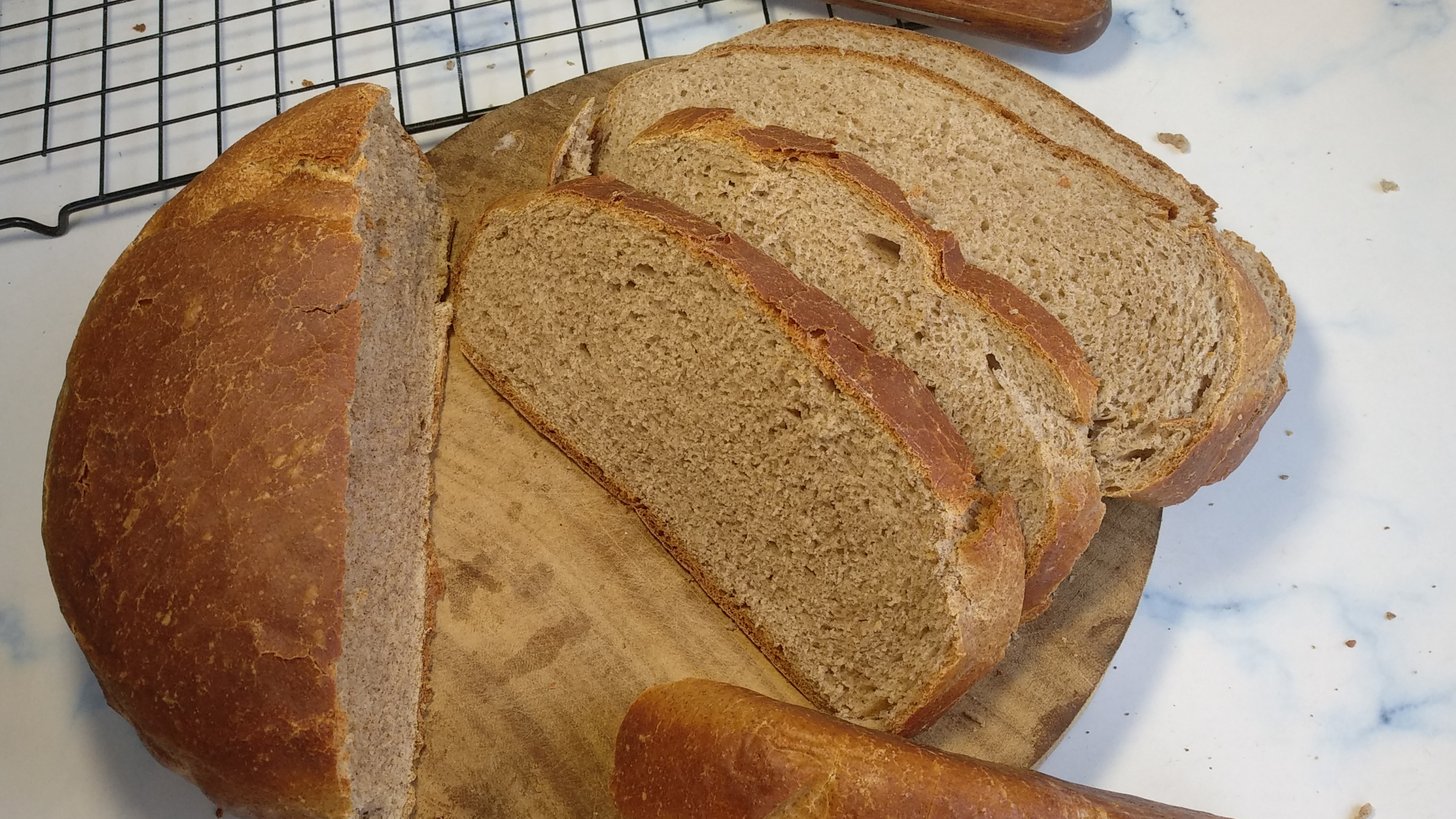 想吃100%全麦面包自己做,无糖无油,免揉面,减脂瘦身好吃不长胖