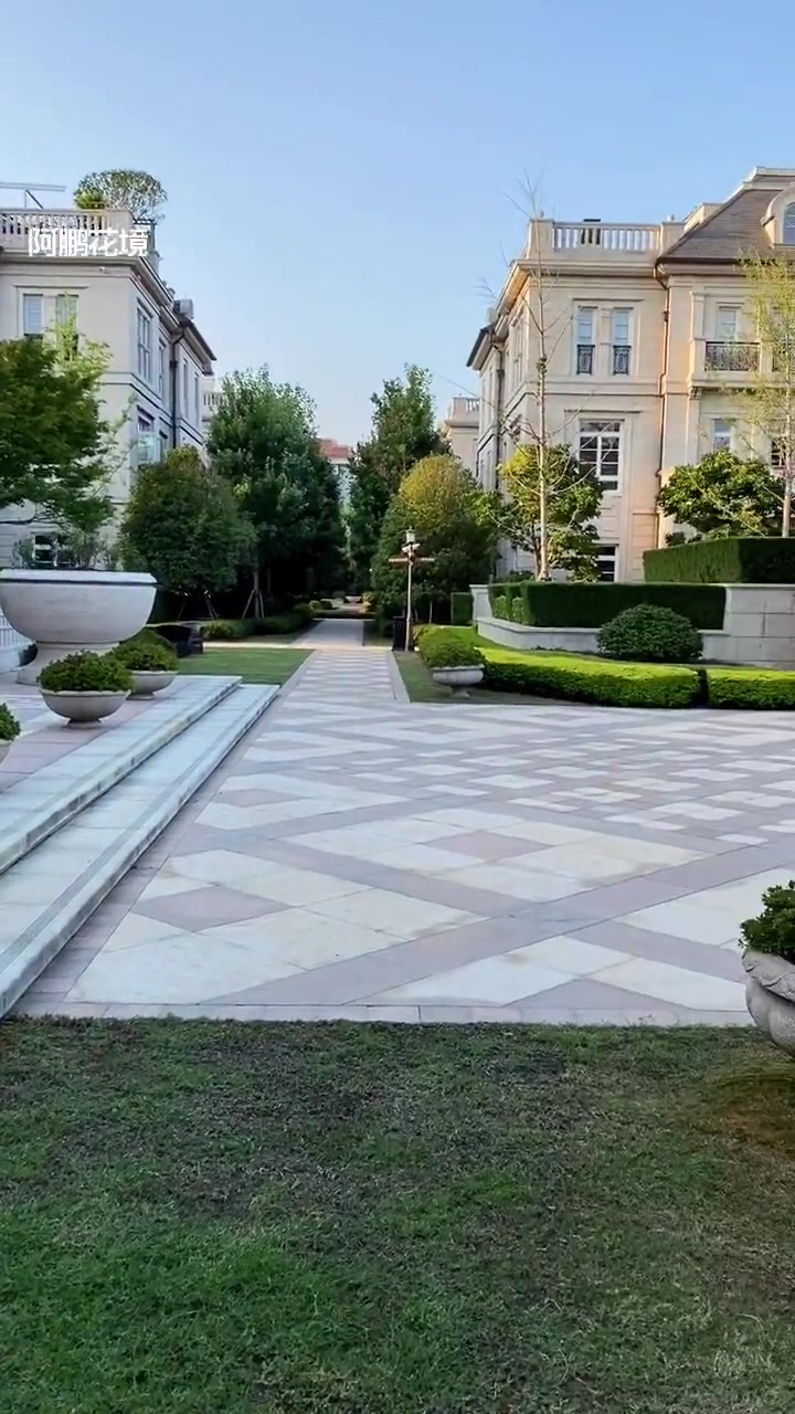 上海西郊青溪花园,法式大宅,真正市中心的豪宅,有幸在这里做花