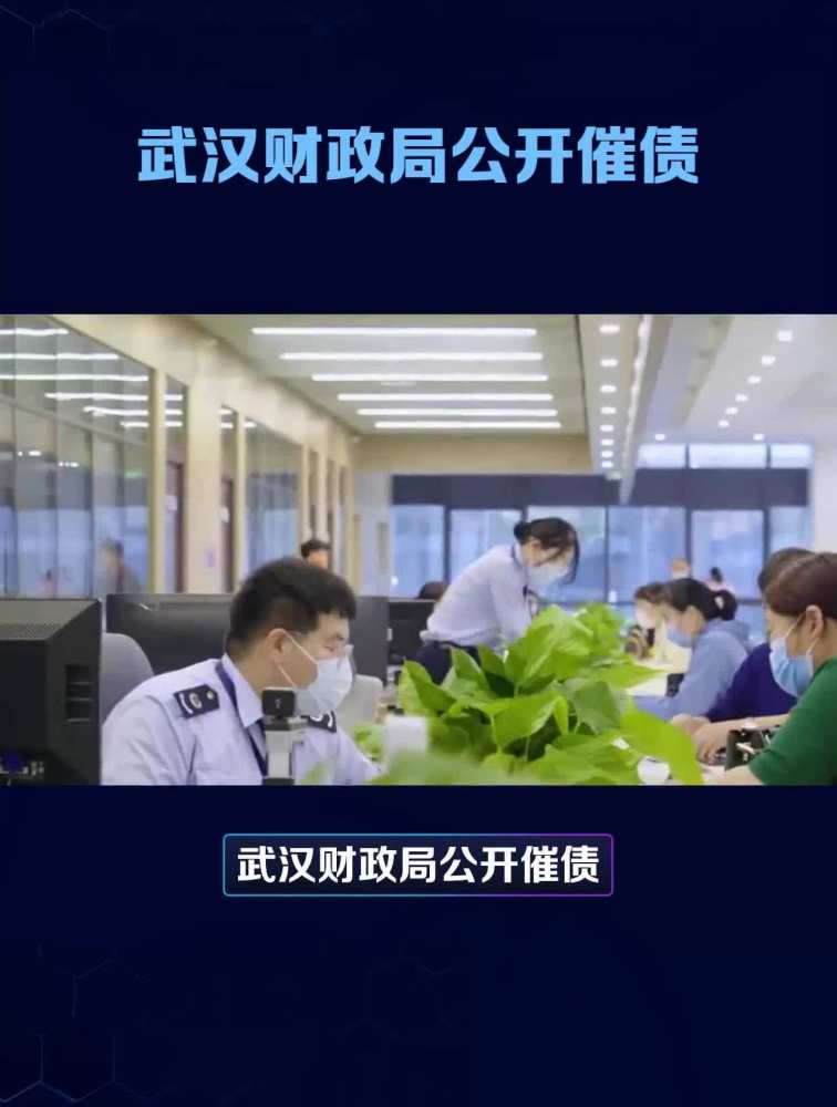 武汉财政局公开催债