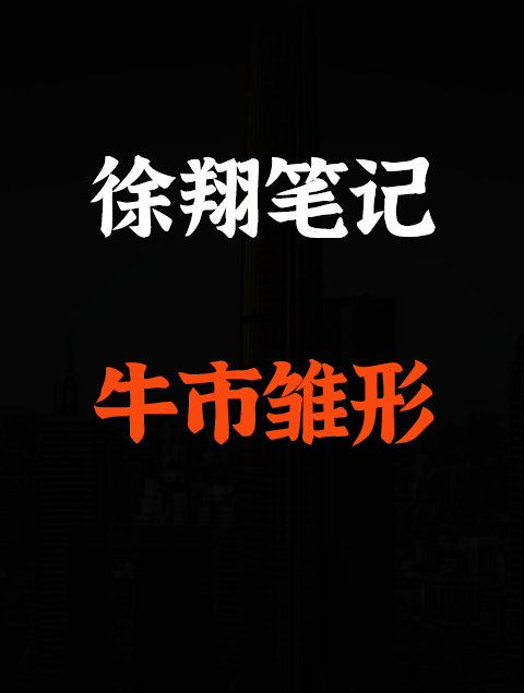 徐翔笔记,牛市雏形