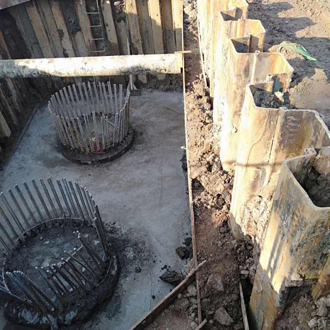 中山钢板桩围堰价格一米