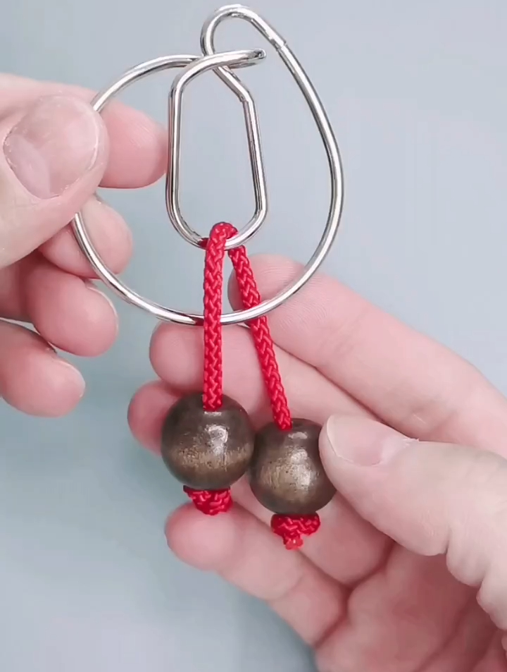 蜗牛环锻炼智慧,智力解环很多人不会-度小视