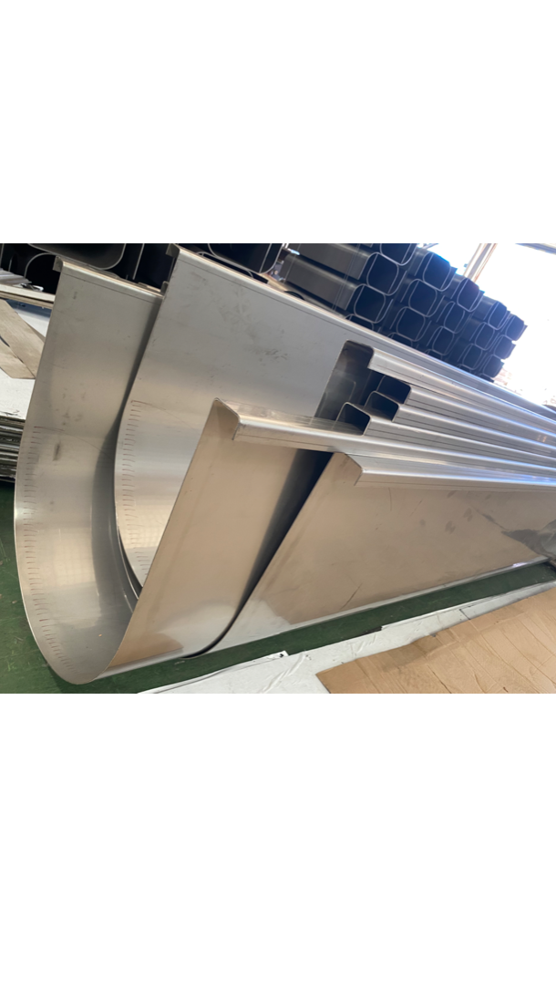 不锈钢钢u型水槽 u型压槽,钢结构建筑工程-度小视