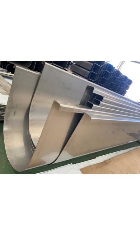 不锈钢钢u型水槽 u型压槽,钢结构建筑工程-度小视