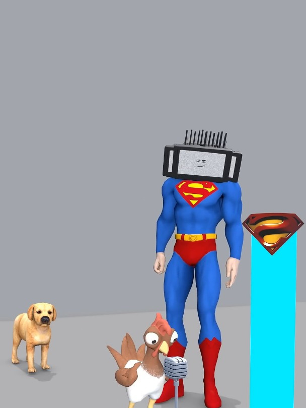 这是我的超人狗!