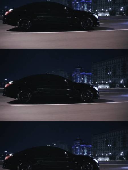 艾特你的小富婆让她给你买,奔驰恶魔之眼cls-度小视