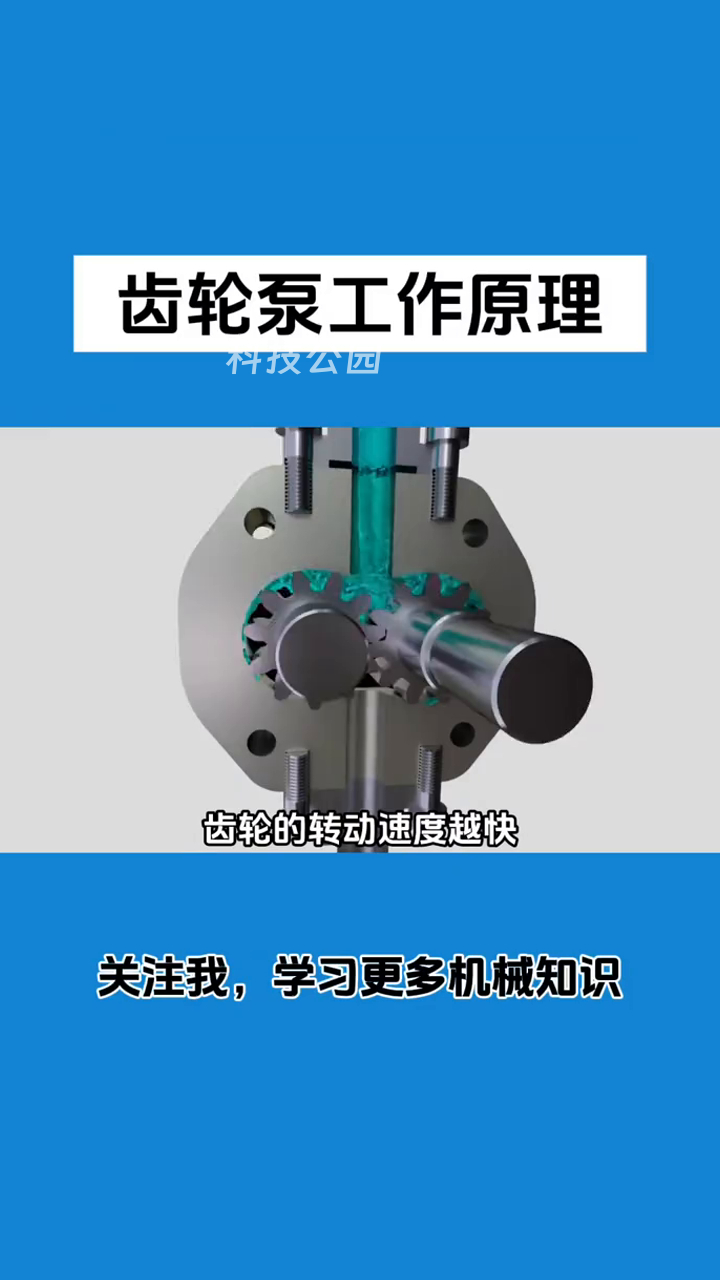 齿轮泵工作原理