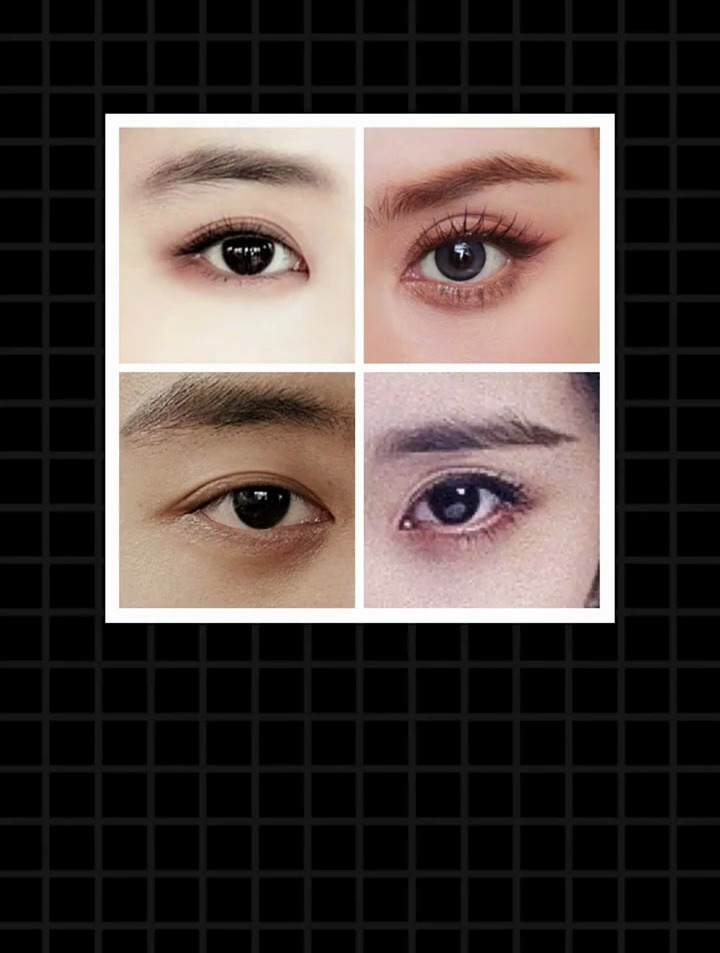 看来明星的眼睛也没那么好猜呀