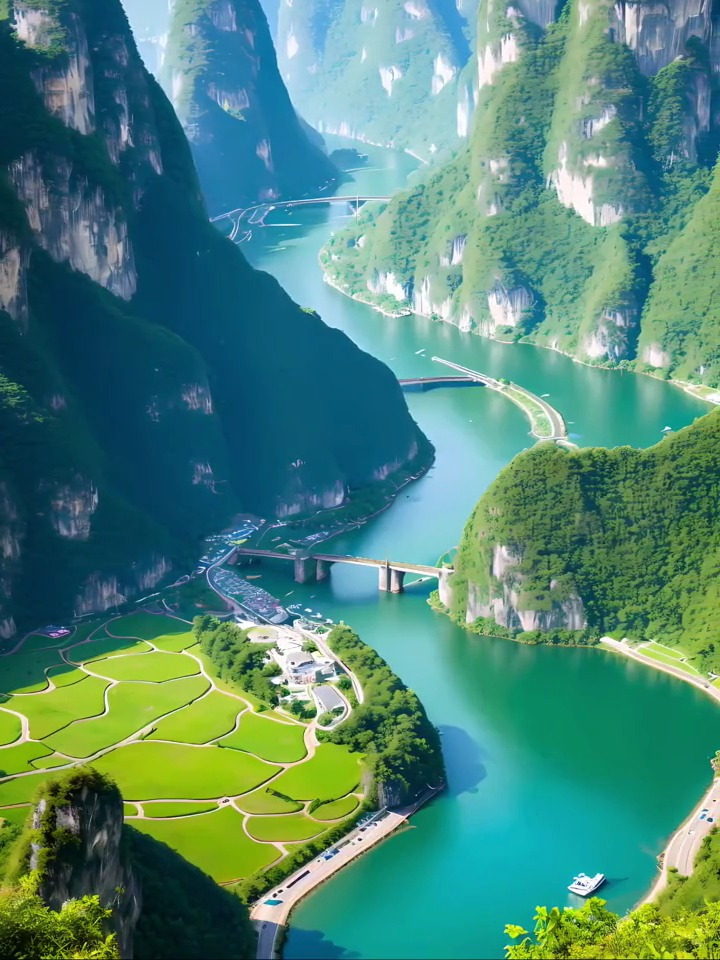 这里是风景山水广西感受大自然的气息和美景