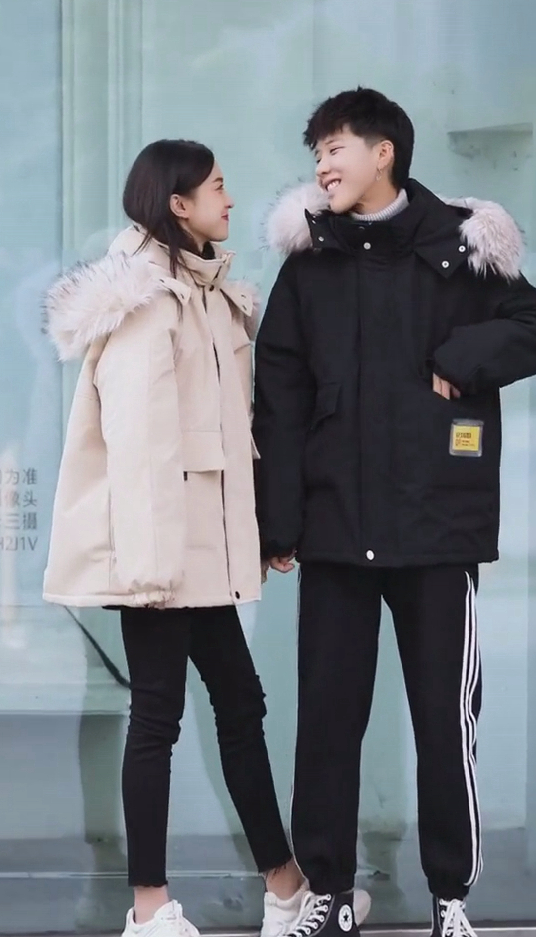 大牛和马总这笑,我可以看一年,太温暖了