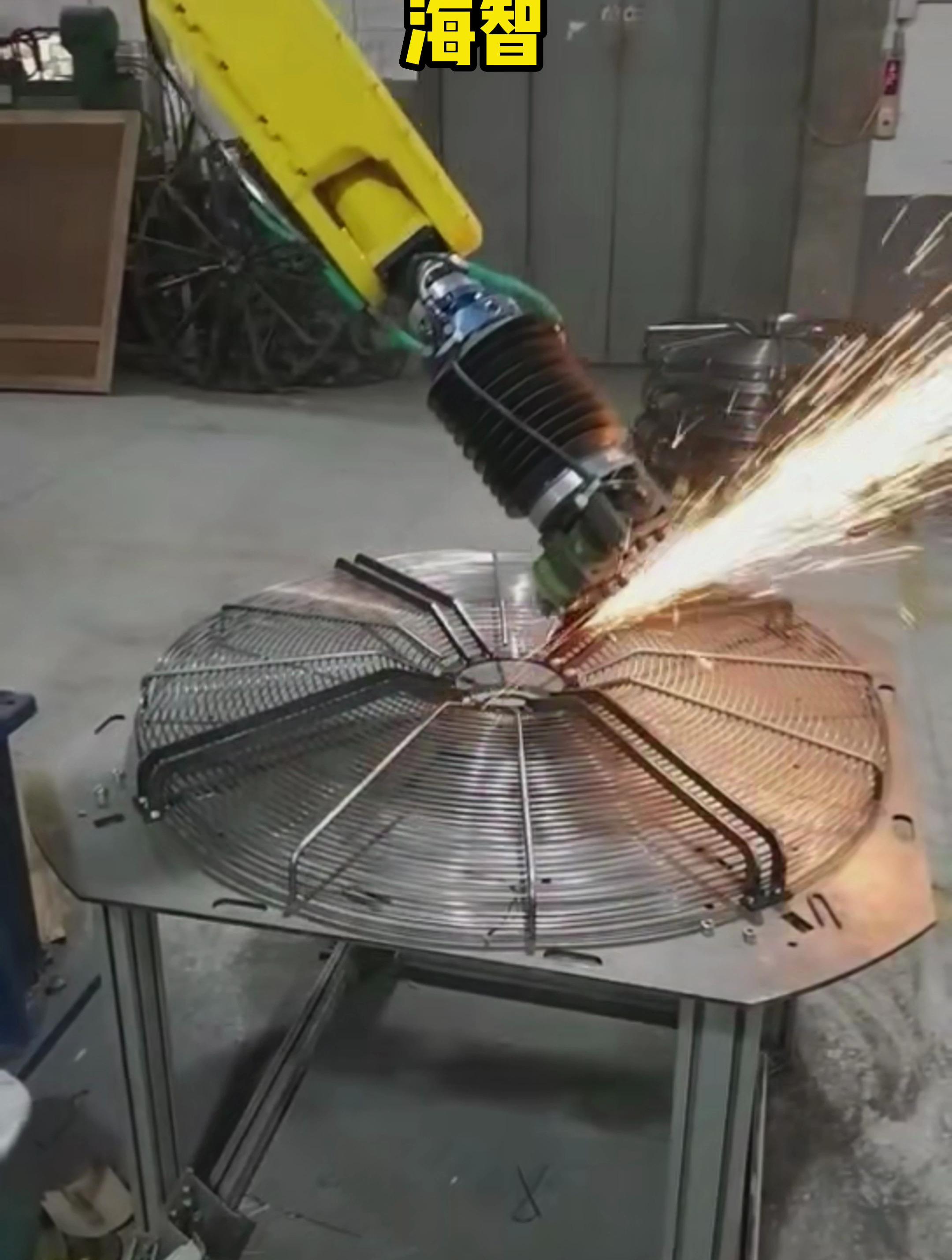 打磨机器人!自动化打磨机械手设备!