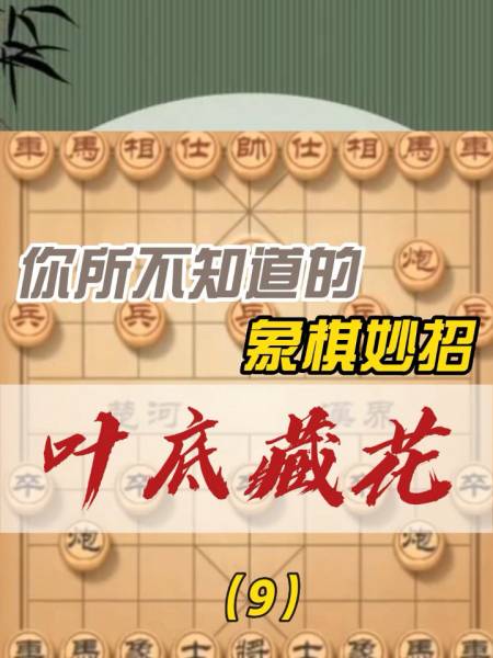 你所不知道的象棋妙招叶底藏花9