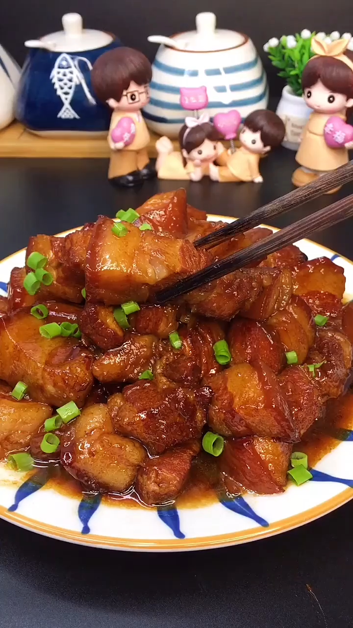 一分鐘學會家庭版紅燒肉,特解饞!