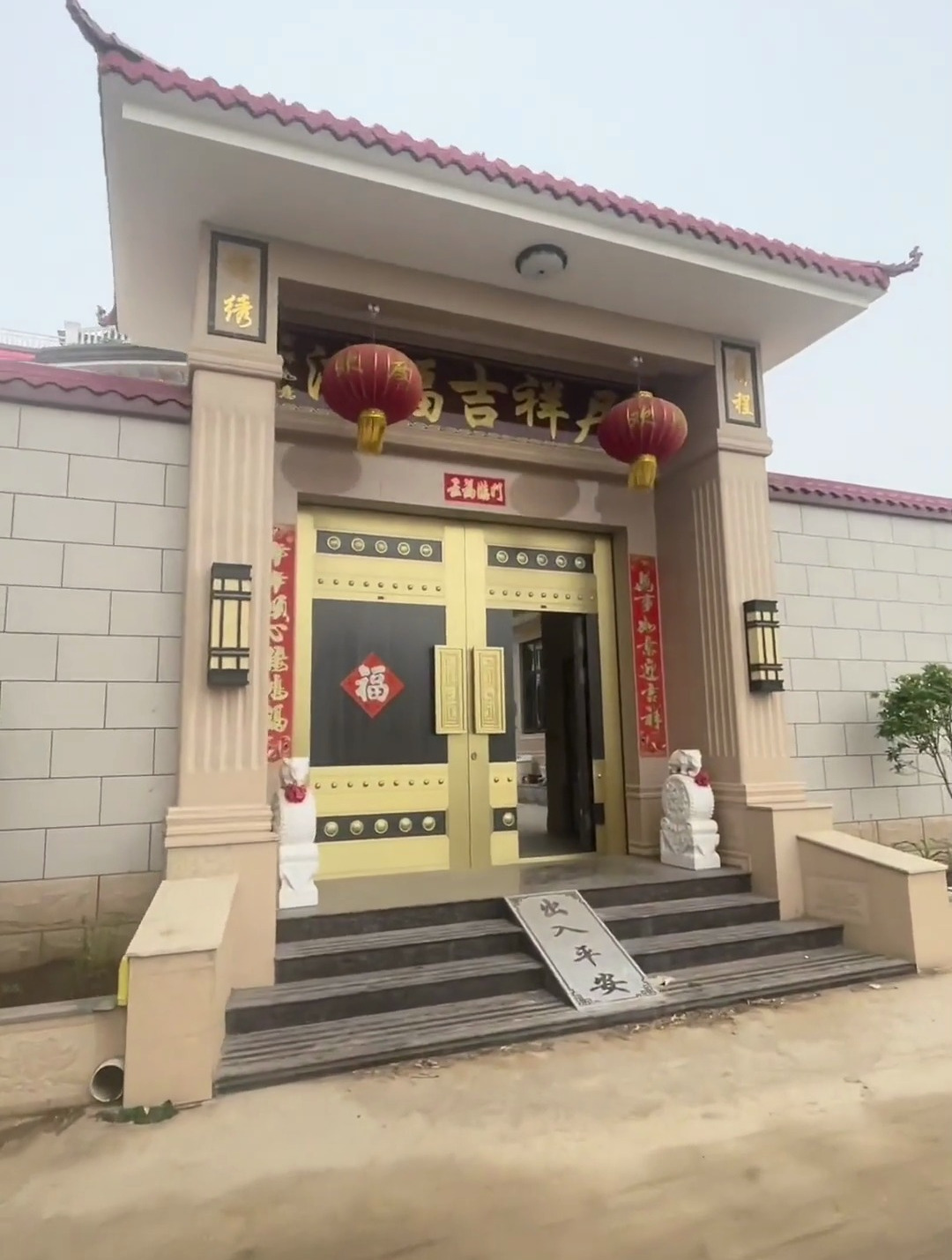 农村自建房网红爆款大铜门