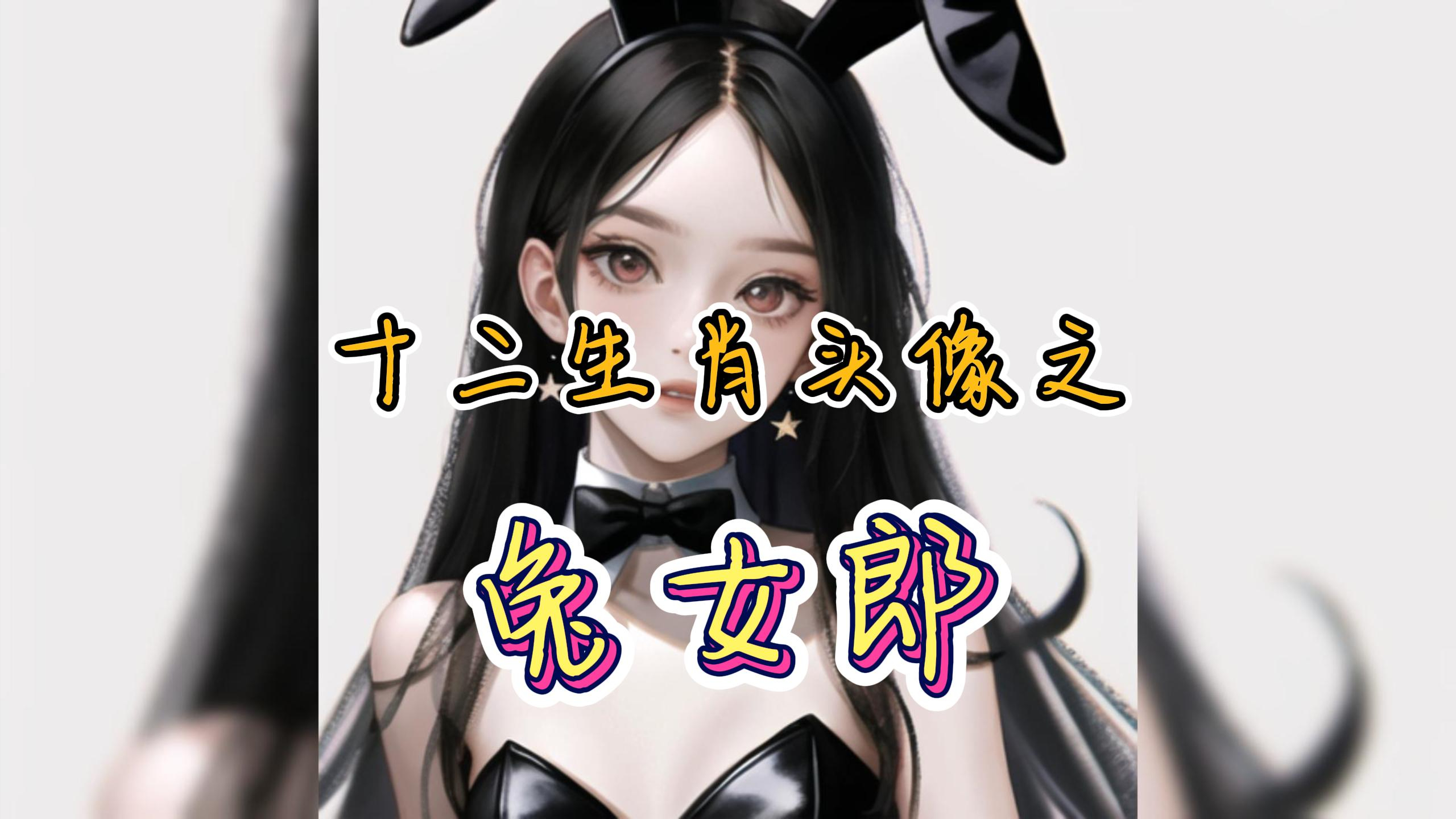 十二生肖头像之兔女郎