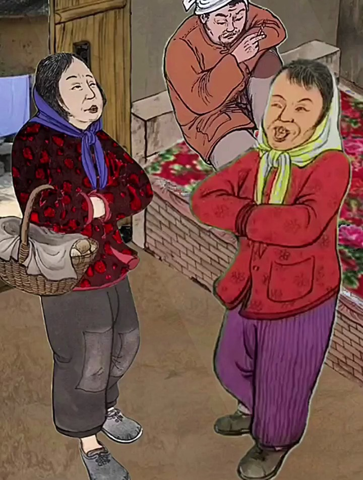 二嫂子唠嗑,搞笑视频,搞笑动漫