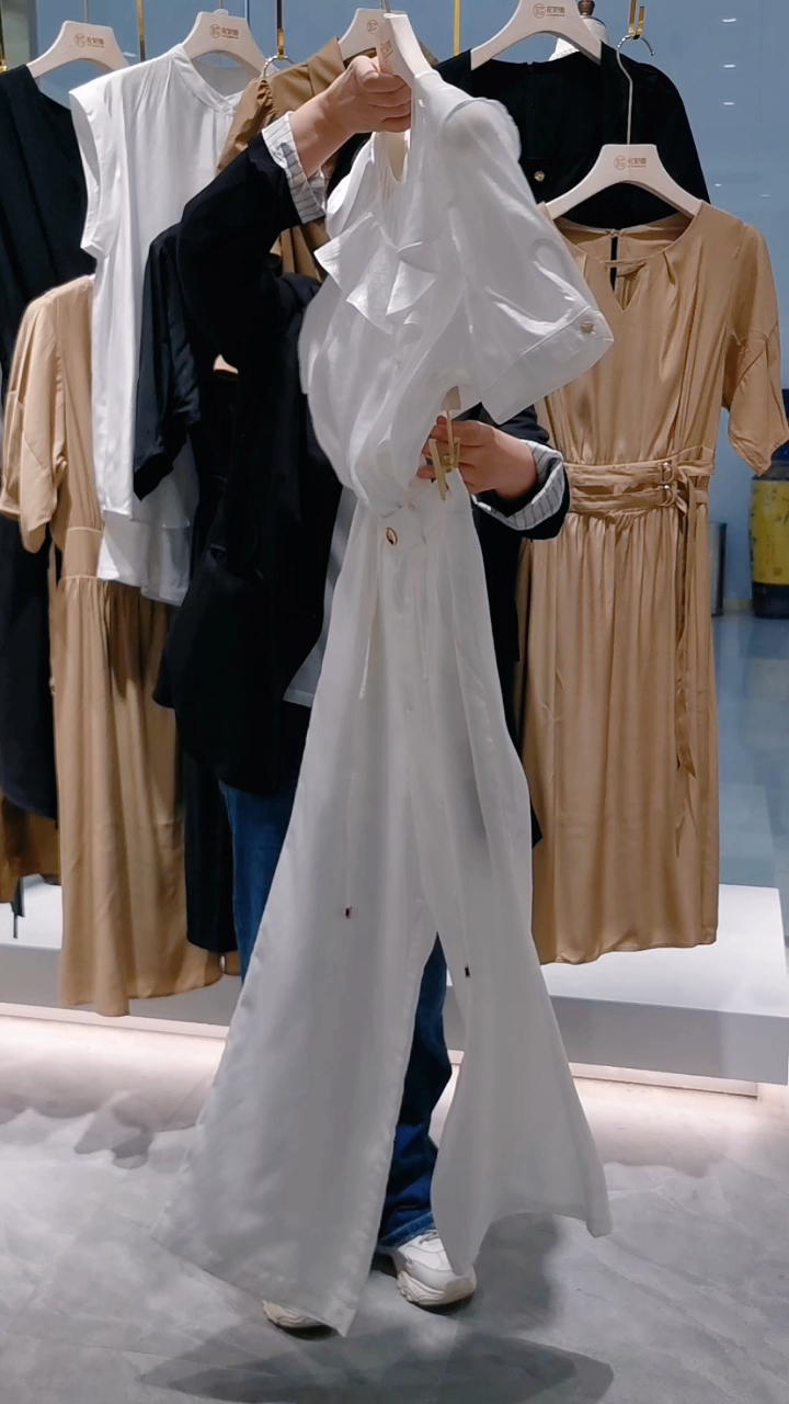 杭州女装品牌水映2022年夏季专柜断码撤柜折扣尾货女装批发