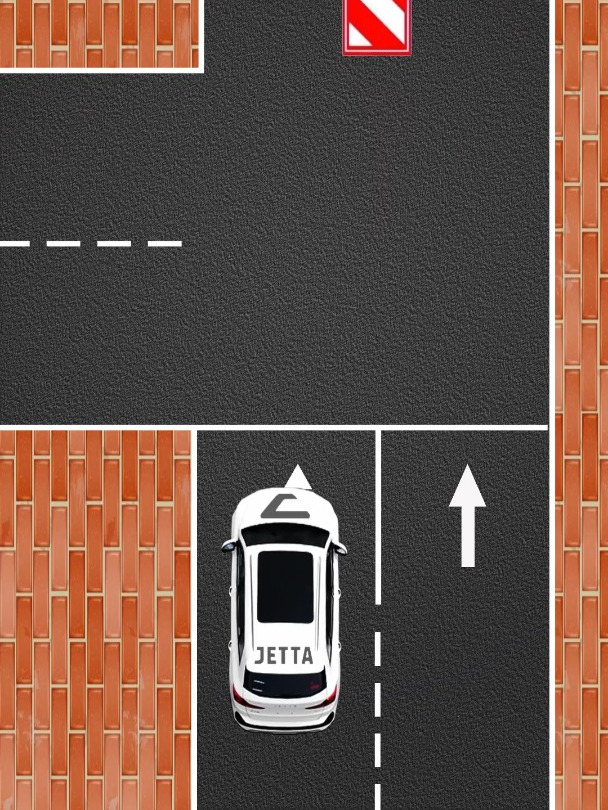 037线形诱导标志该怎么走?