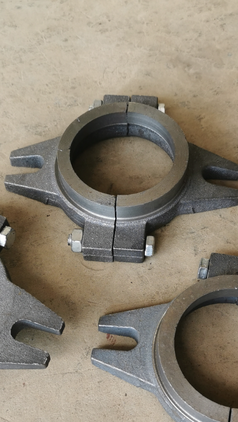 抽泥浆机卧式抽污泥泵加厚配件对开填料压盖安装中泉泵业