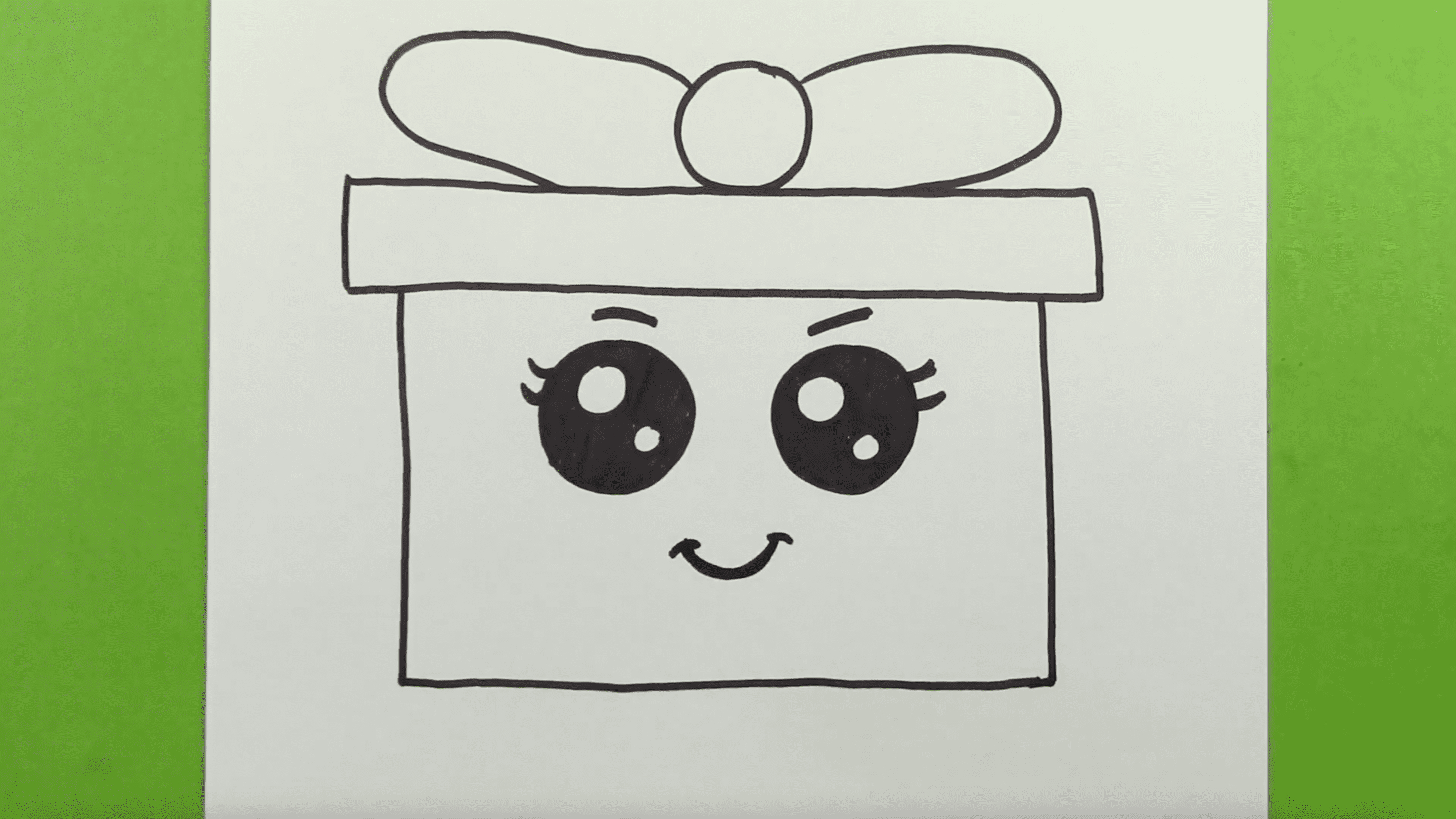 看漫画|学画可爱的礼物盒