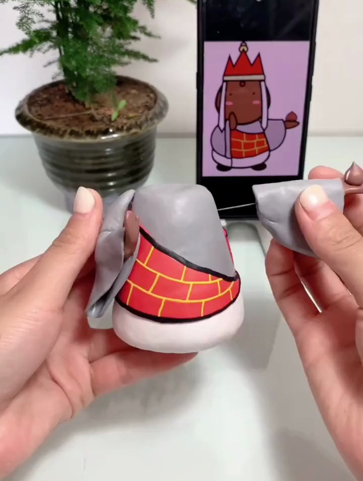 纯手工制作 q版唐僧 手工制作 民间工艺