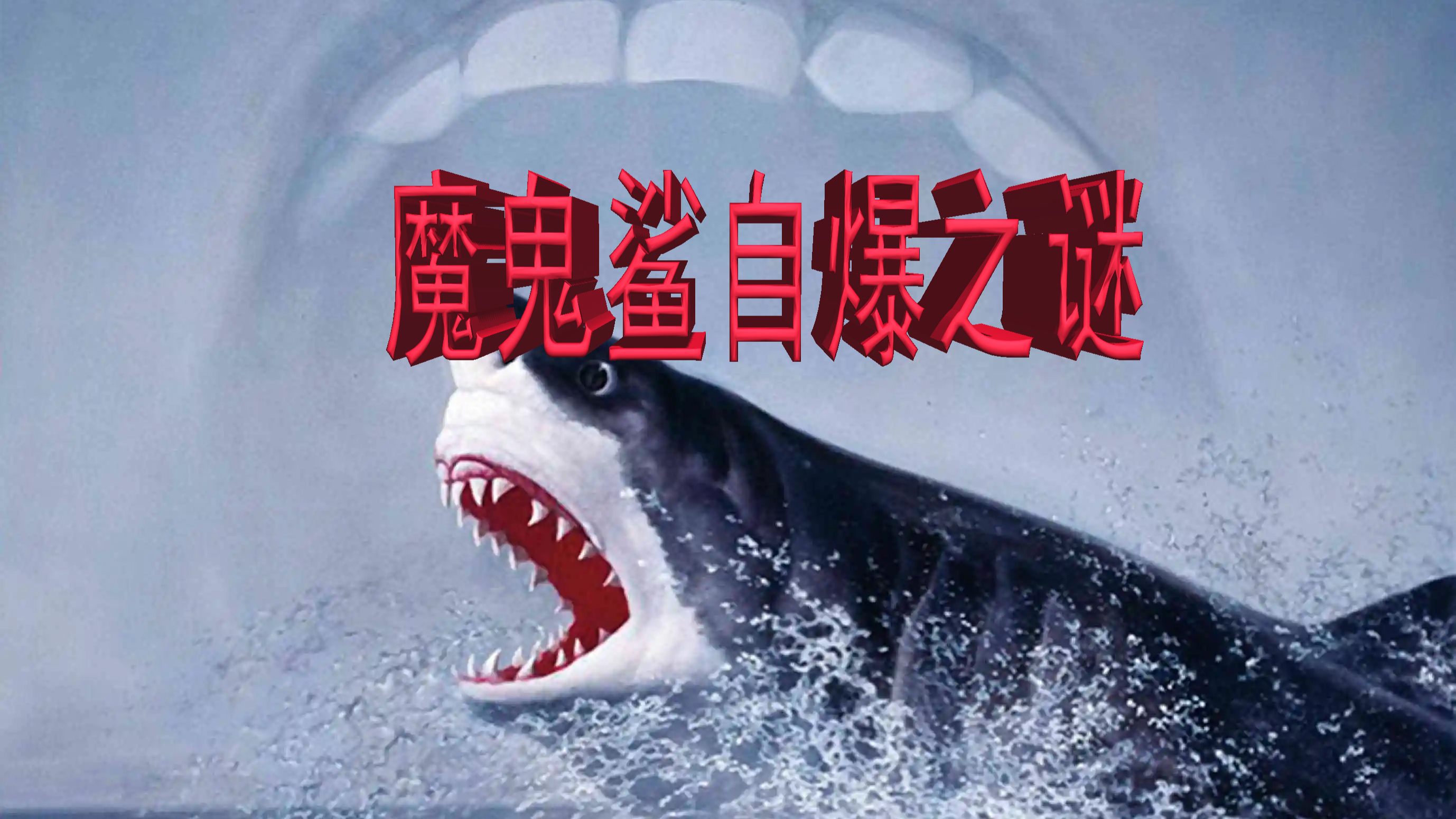 自爆装置不是军事上的专有,动物也有这种功能,魔鬼鲨就能自爆