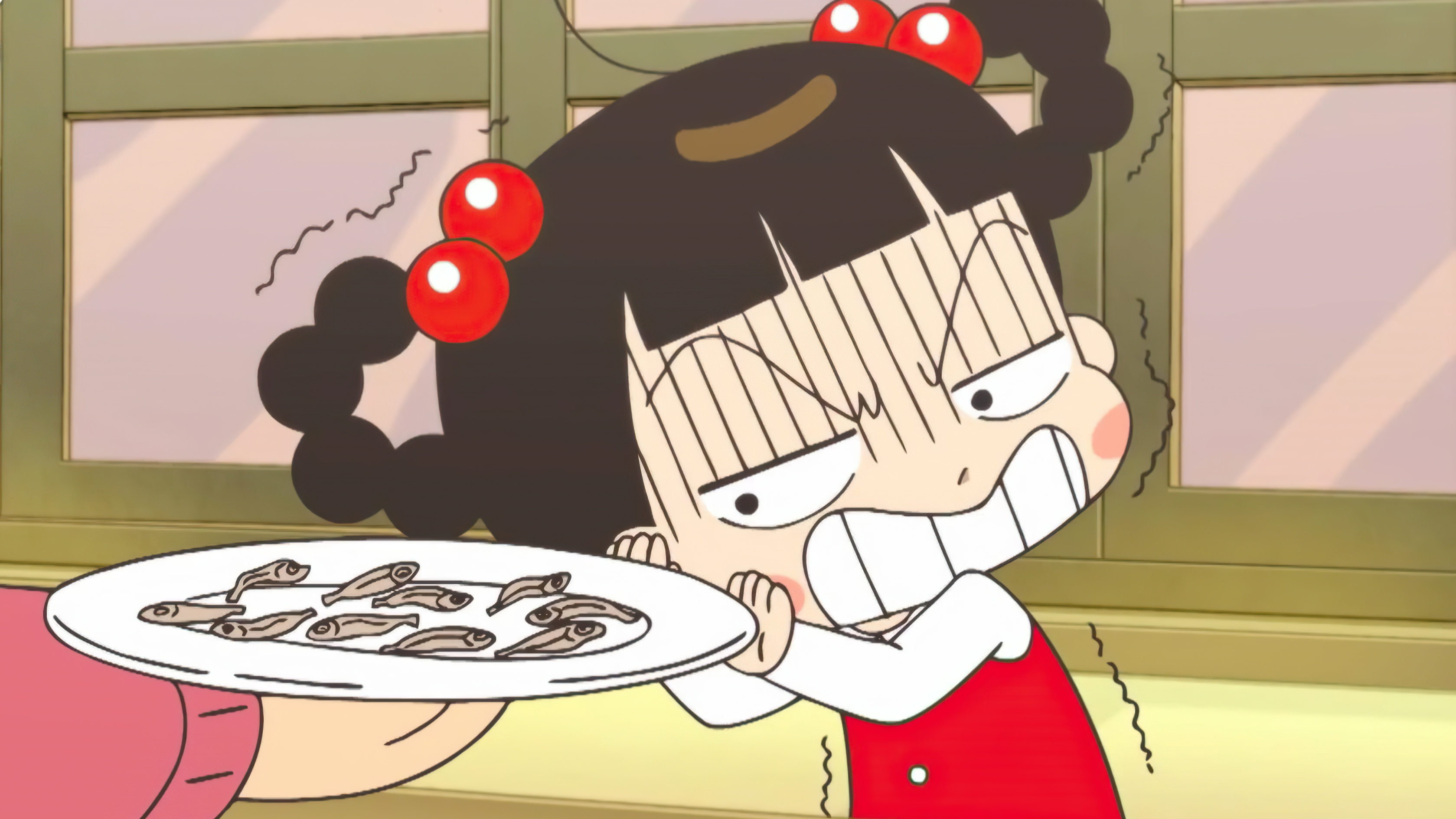 小女孩挑食不吃小鱼干,妈妈一招解决,搞笑动画