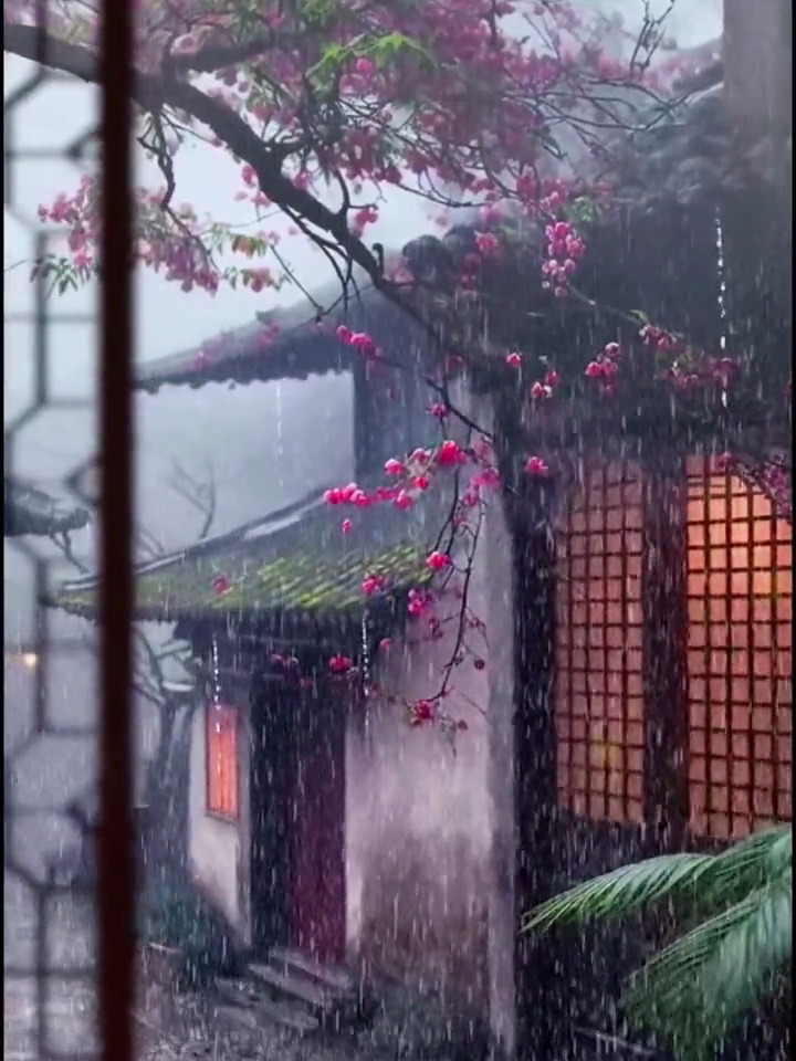 江南烟雨色