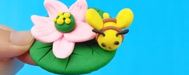 用彩泥捏制小蜜蜂详细教程