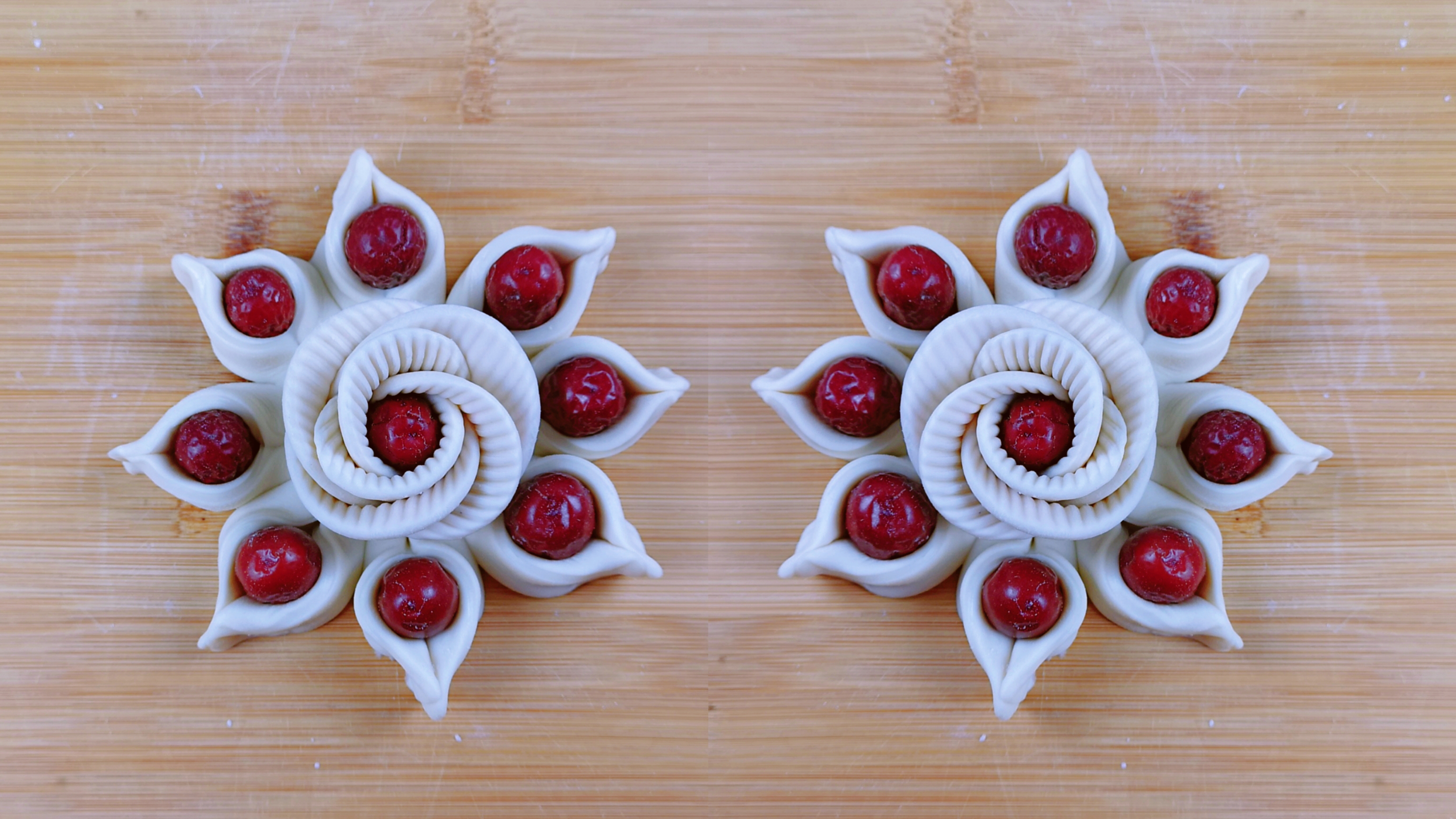 喜庆的花样花馍安排起来，迎接新的一年吧