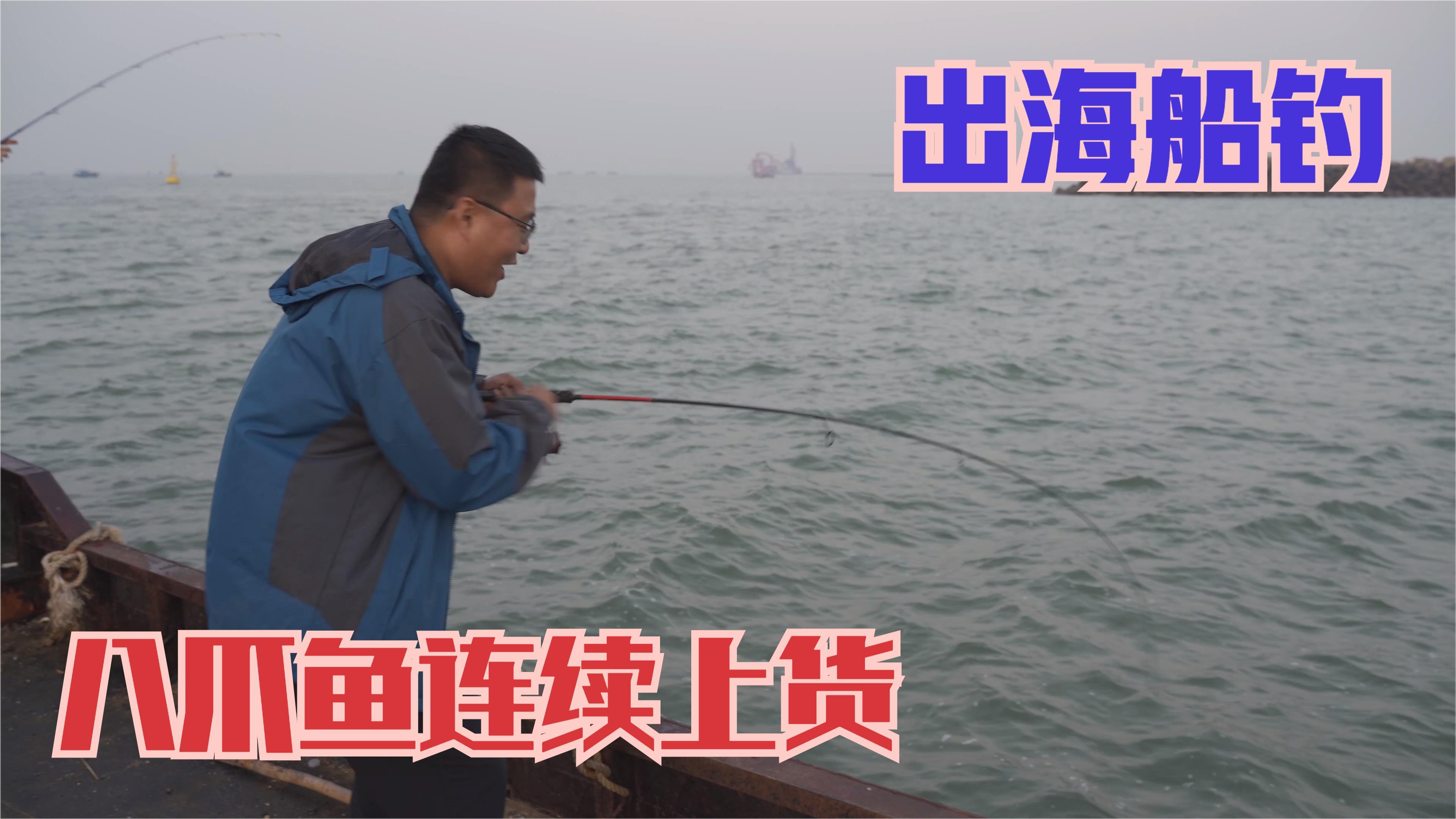 船钓八爪鱼太疯狂,与PK大梅手拿把掐,川子连续上货胜券在握!