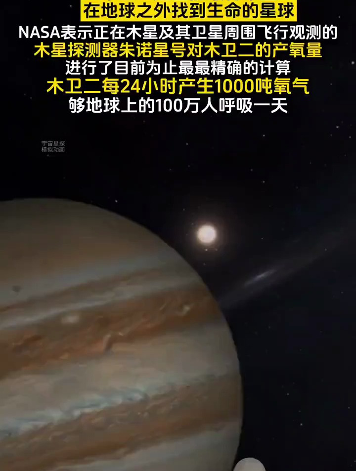 木卫二像极了6亿年前的地球,在冰层下面是一个巨大的海洋